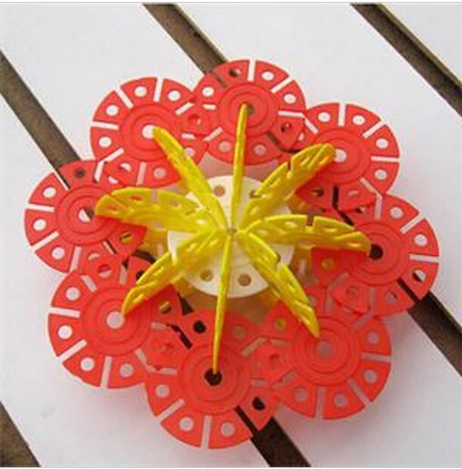 100pcsSnow Снежинка строительные блоки кирпичи игрушки DIY сборка Классические