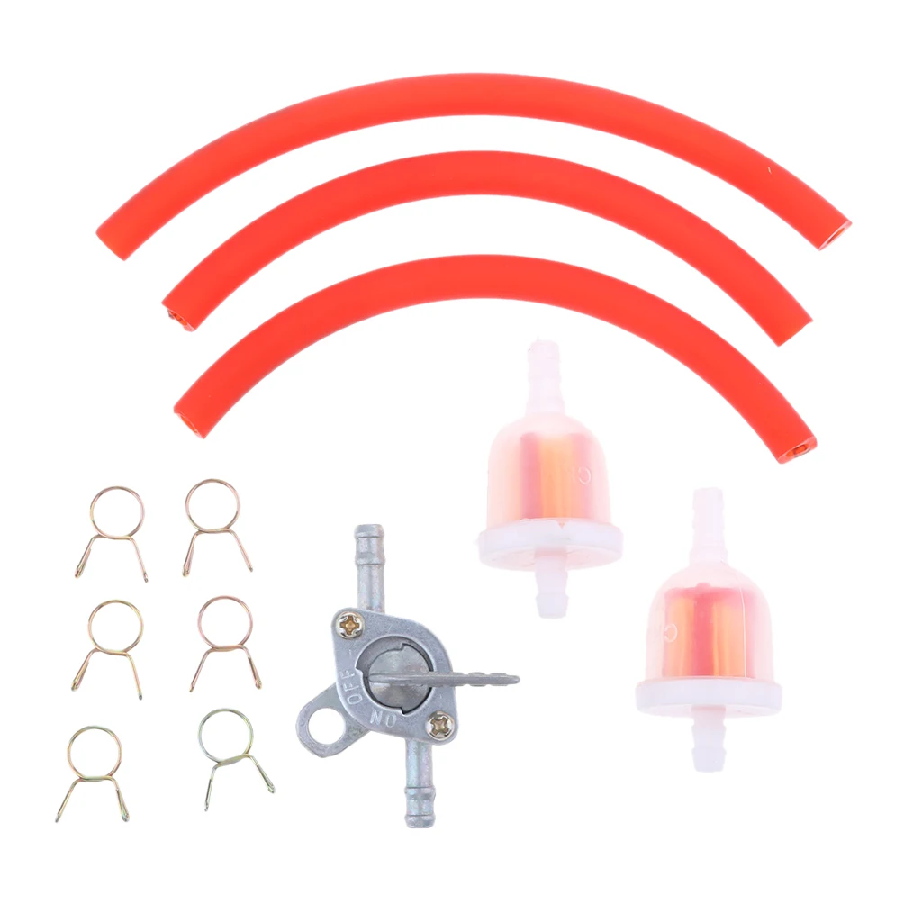 Топливный шланг фильтрующая труба переключатель на бак Petcock для карманных