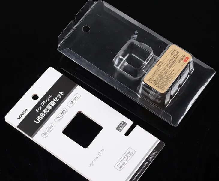 Термогерметичная блистерная упаковка для usb флэш накопителя пластиковая из ПВХ в