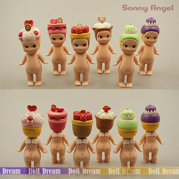 7-8 см 12 шт./лот Kawaii Cute Macaron французский десерт Sonny Angel Набор фигурок лучшие