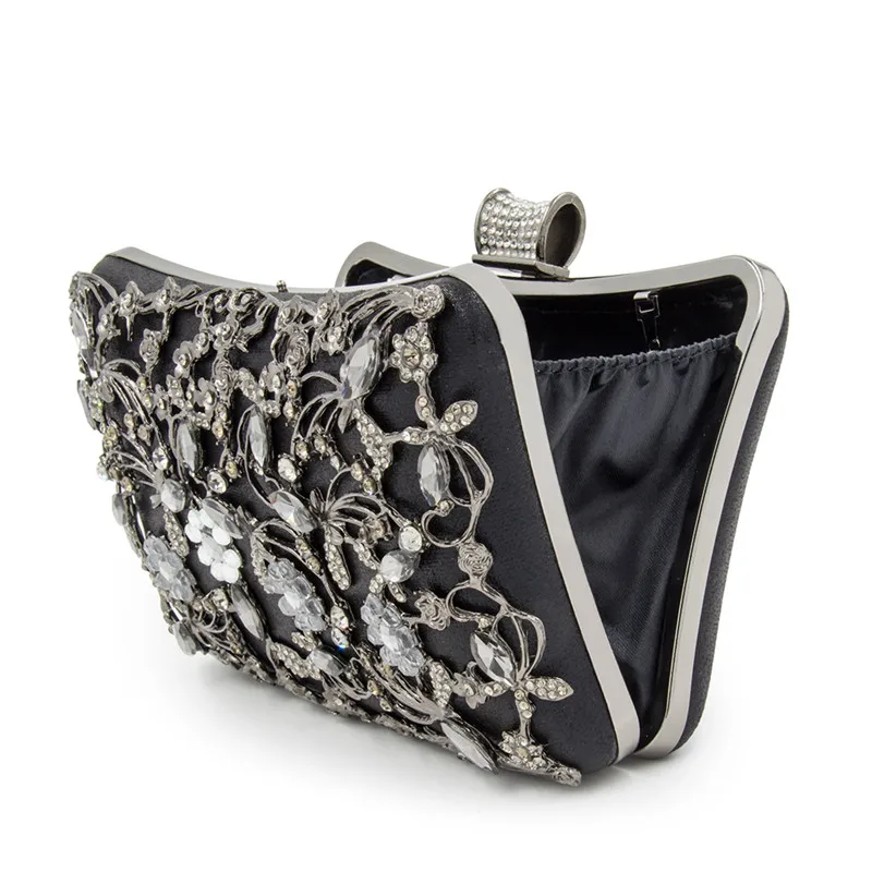 Womens Crystal Evening Clutch Bag Wedding Purse Bridal Prom Handbag Party | Багаж и сумки