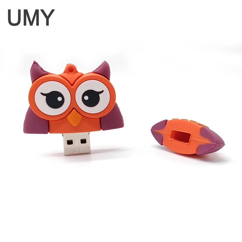 Usb флеш накопитель в виде совы 4 32 Гб|32gb pen drive|u diskusb flash drive 4gb |