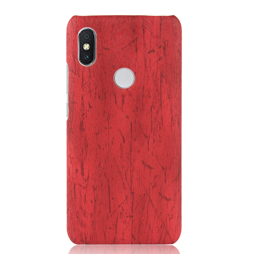 Новое поступление деревянный зернистый чехол для Xiaomi 8 на заднюю панель