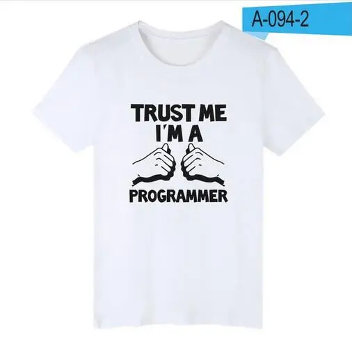 White Aikooki php-java Program Футболка мужская/wo мужская с коротким рукавом высокого качества Harajuku Мужская футболка компьютерная программа Повседневный Топ - Цвет: White
