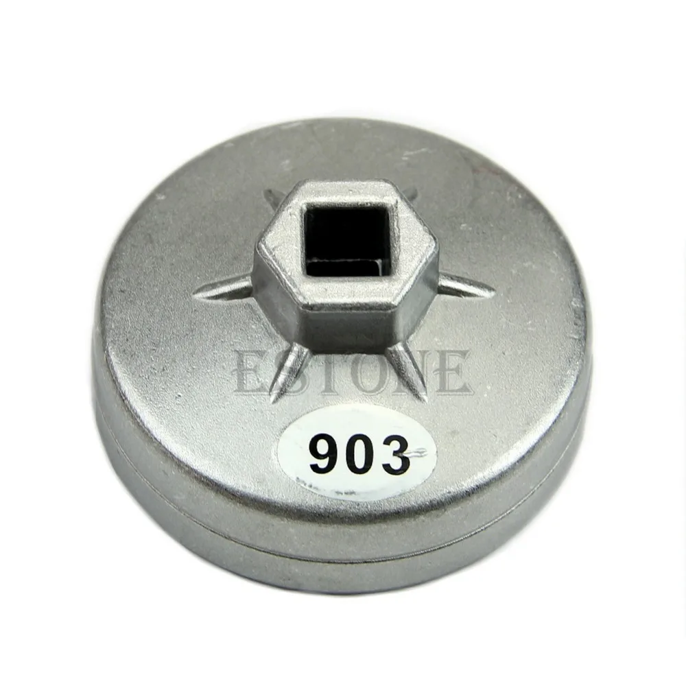 

Aluminum Oil Filter Wrench Socket Remover Tool 74mm 14 Flute for BMW AUDI Benz