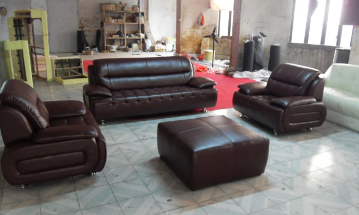 Бесплатная доставка 1 2 3 Италия дизайн натуральная кожа диван + секционный