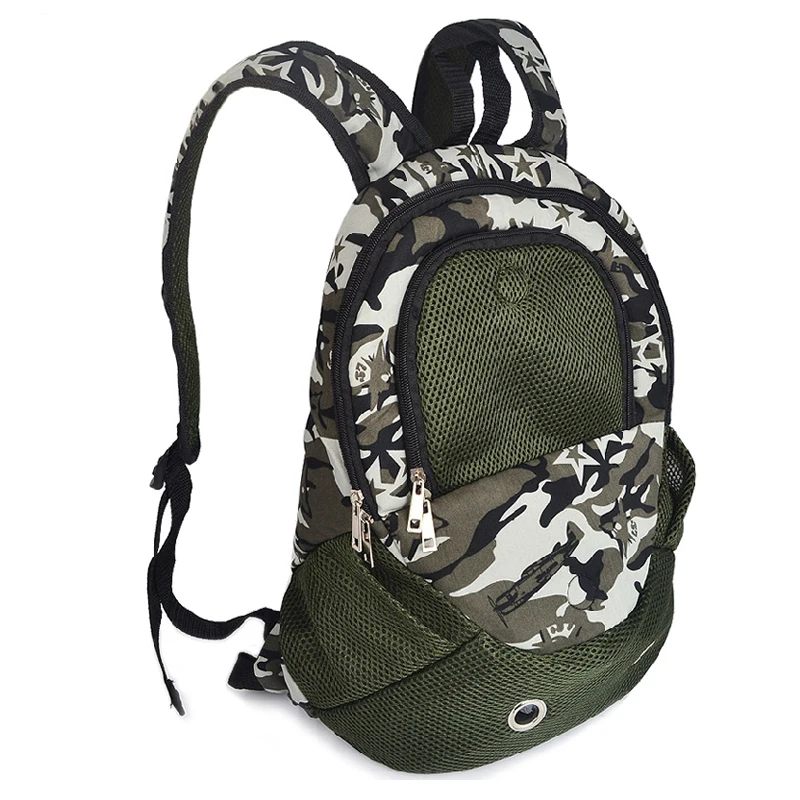 Рюкзак-переноска для домашних животных сетчатый дорожный ранец на плечо 4 цвета