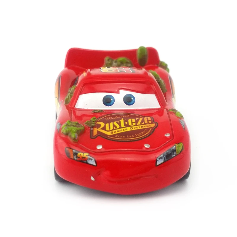 Disney Pixar Автомобили № 95 кактус Молния Маккуин металла литая Игрушка автомобилей