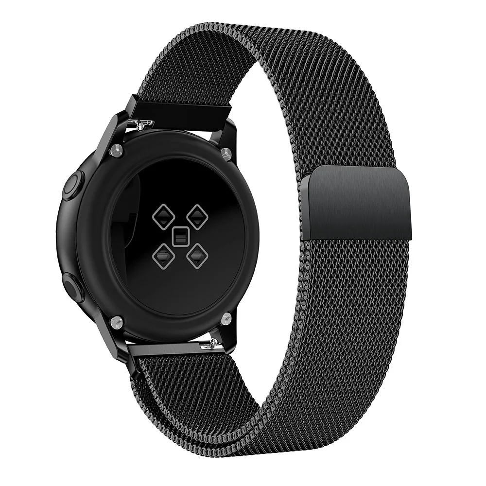 Для samsung часы Галактический браслет galaxy active/Active 2 40/44 мм, ремешок для наручных часов Milanese Loop для samsung galaxy Watch 42 мм ремешок