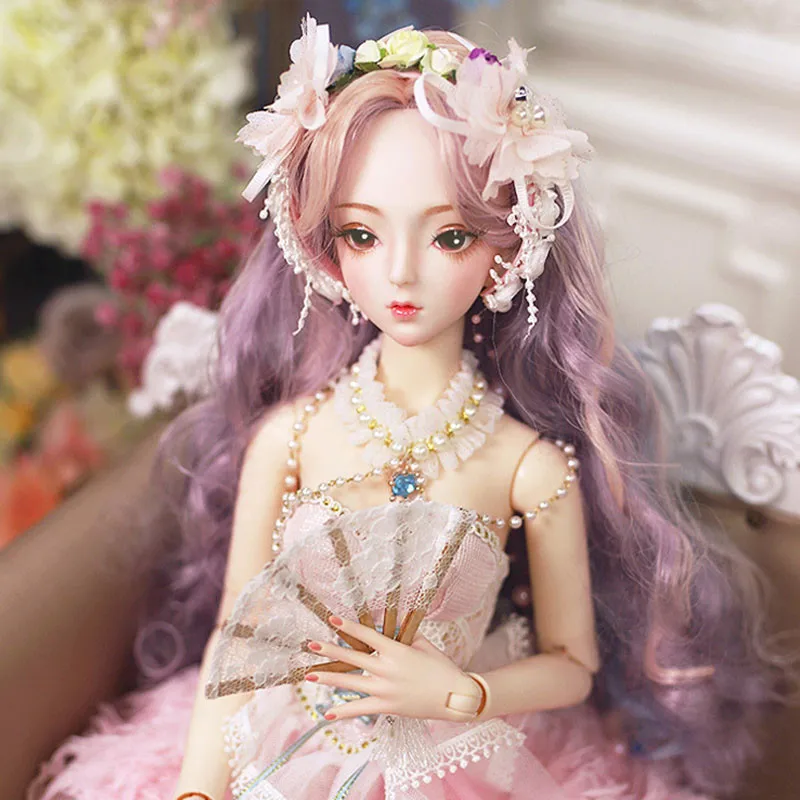 BJD куклы 60 см/22 дюйма Реалистичные модные куклы для девочек 26 суставов ручной работы 1/3 с одеждой парики обувь Макияж Красота игрушки для девочек