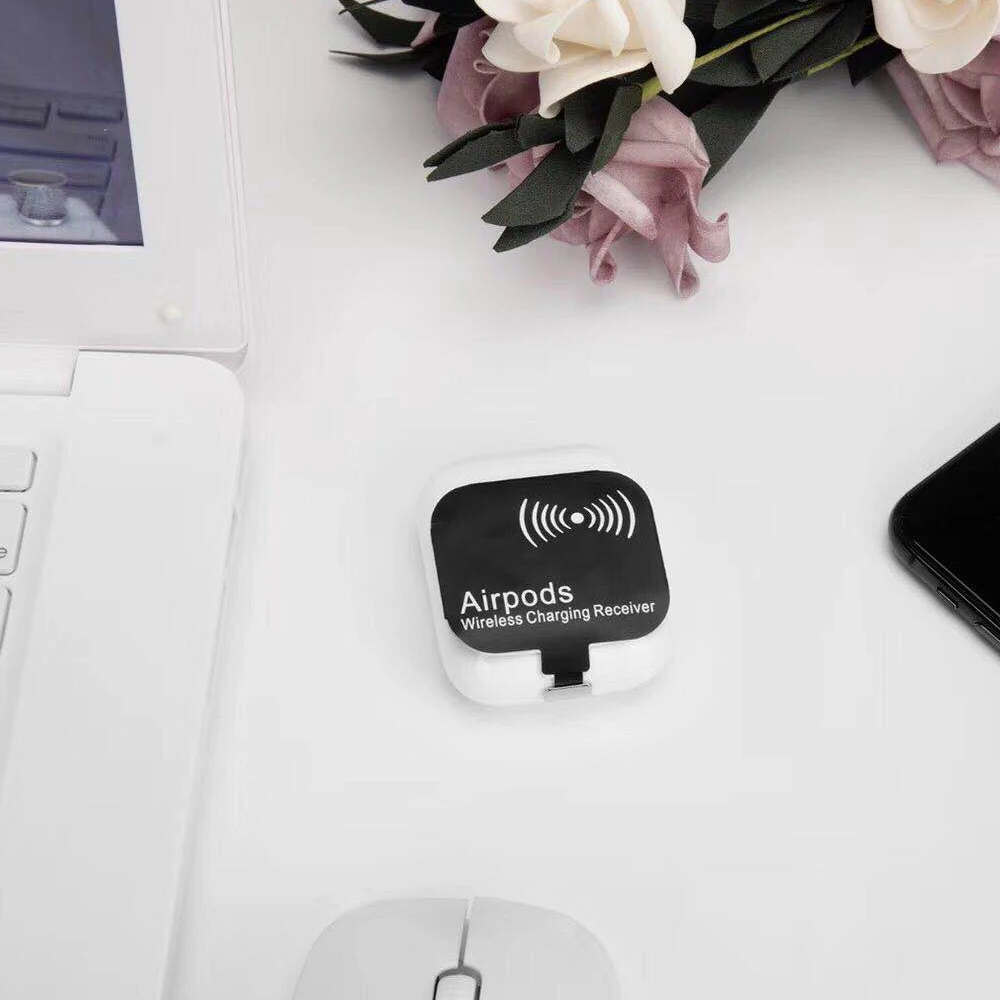 JKING Qi беспроводной зарядный чехол для Airpods кожаный защитный Airpod Air pods Coque |