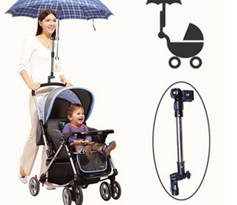 Umbrella Holder for Baby Stroller Adjustable Bracket Bicycle Wheelchair Pram YOYA YUYU Accessories | Мать и ребенок
