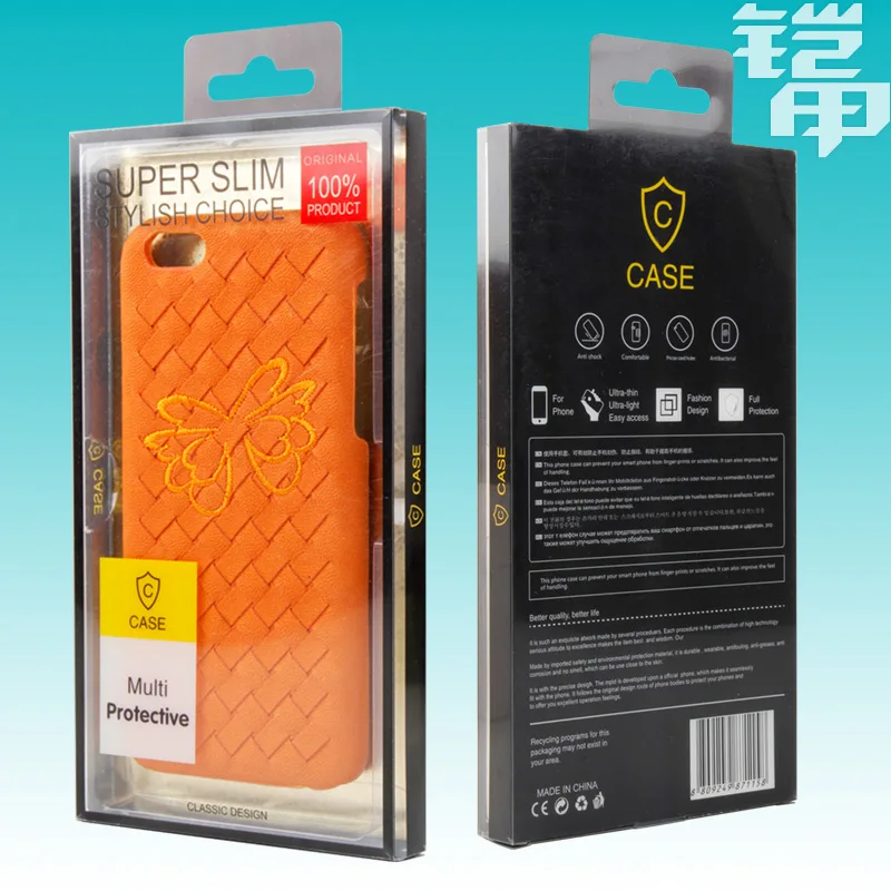 KJ 673 150 шт цветная ПВХ упаковка розничная коробка для iPhone 6 7 plus Samsung s7 сотового