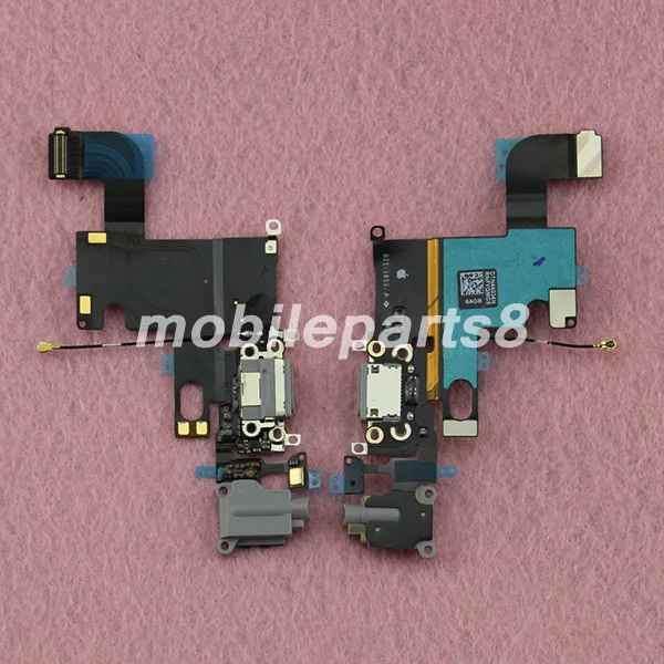 Зарядный порт USB док-станция разъем гибкое заменяемое для IPhone 6 6G 4,7 дюйма Зарядное устройство Док-станция Разъем Flex