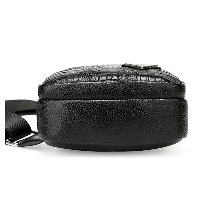 Полумесяц нагрудная сумка новый кошелек с крокодиловым узором Мужская модная