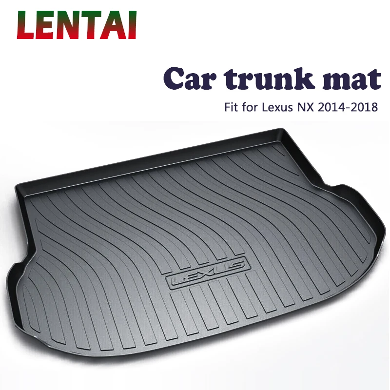 EALEN 1PC Car rear trunk Cargo mat For Lexus NX 2014 2015 2016 2017 2018 Boot Liner Tray Waterproof Anti-slip mat Accessories