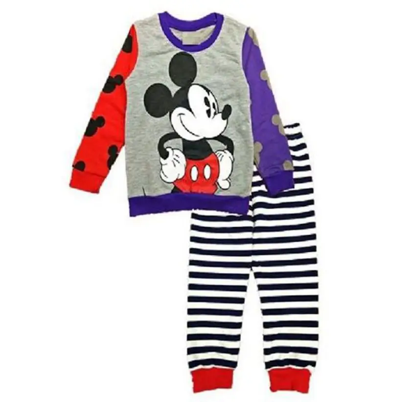 color at picture Новинка года; распродажа; осенняя одежда для сна для малышей; милые пижамы для девочек; детские пижамы для девочек; пижамы с героями мультфильмов; комплект одежды для детей - Цвет: color at picture