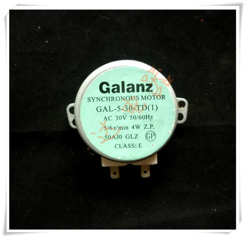 Новинка запчасти для микроволновых печей GALANZ Φ (1) 4W AC 30V 50/60Hz 5/6/min синхронный