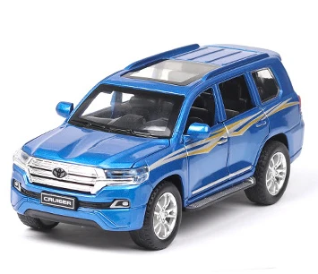 Игрушечный автомобиль TOYOTA LAND CRUISER Prado металлическая игрушечная машинка из сплава