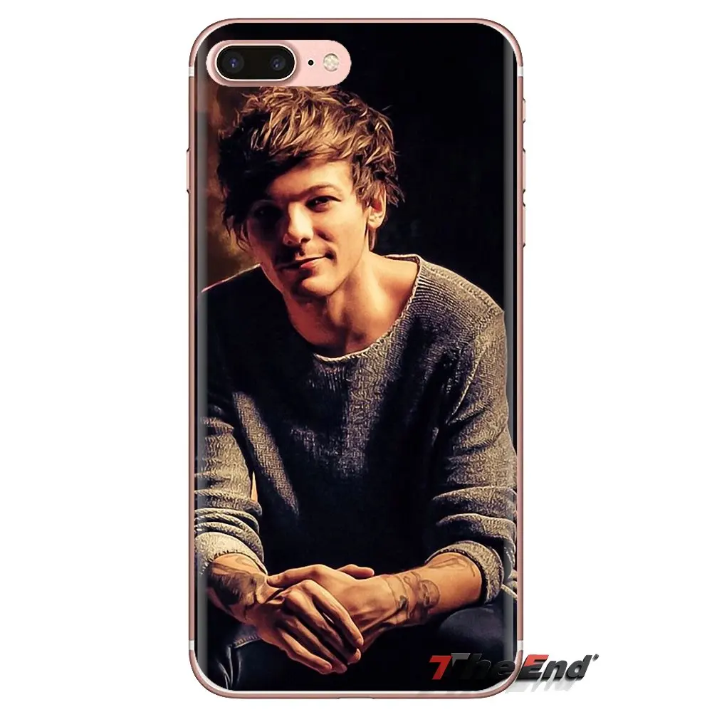 Мягкий прозрачный чехол для Samsung Galaxy J1 J2 J3 J4 J5 J6 J7 J8 Plus 2018 Prime 2015 2016 2017 ONE DIRECTION 1D Луи