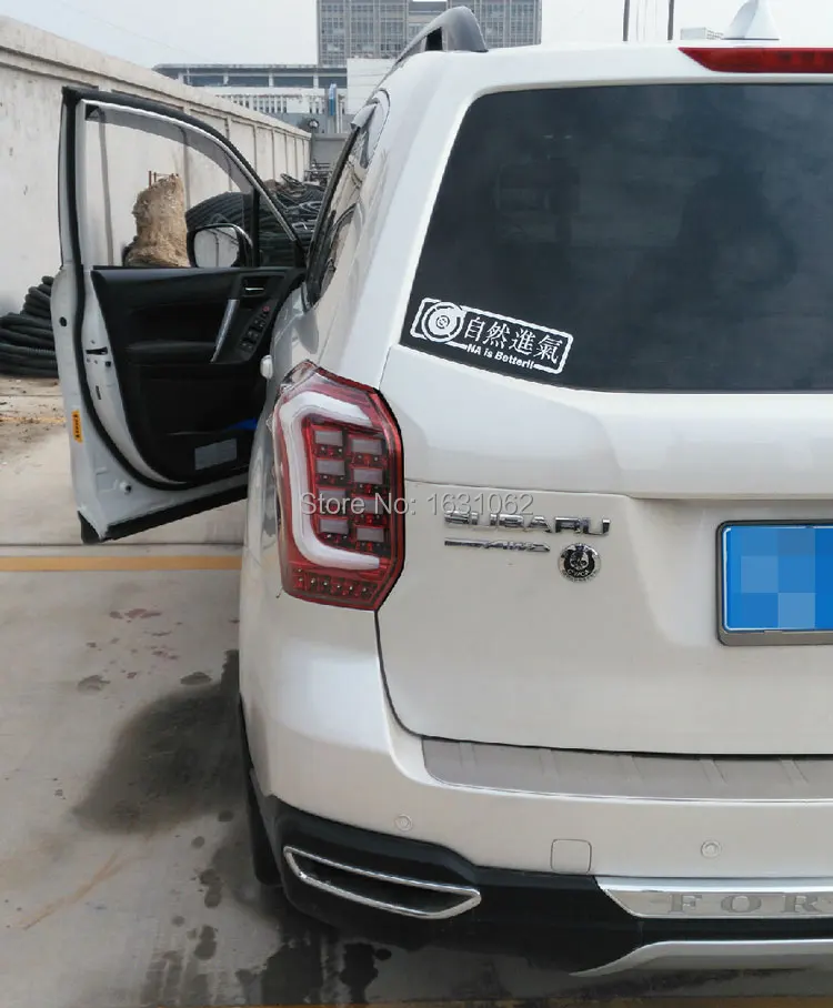 Светодиодный задний светильник для Forester от 2013 до лет светодиодный задний светильник красного цвета