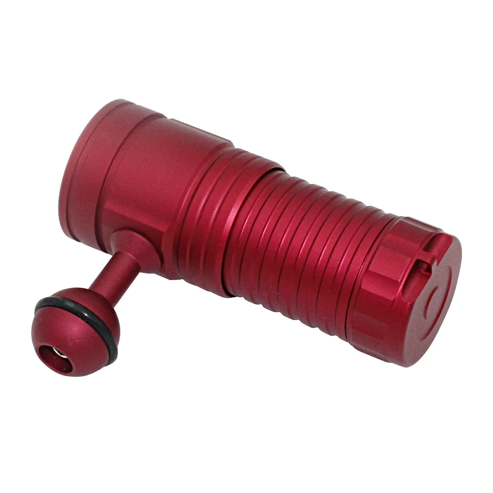 Новый светодиодный фонарик для дайвинга подводный 80 м XM L2 фото видео камера