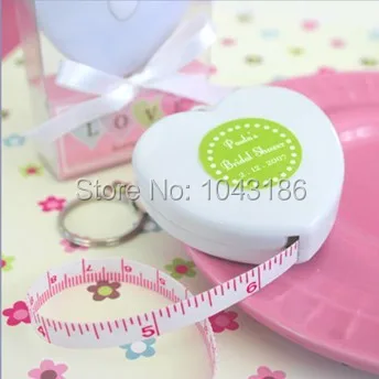 Детский душ подарок и подарки для гостей измерительная лента сердца кольцо