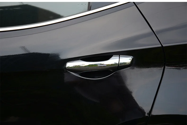 Аксессуары подходят для 2013 2014 HYUNDAI SANTA FE IX45 хромированная Дверная ручка Крышка