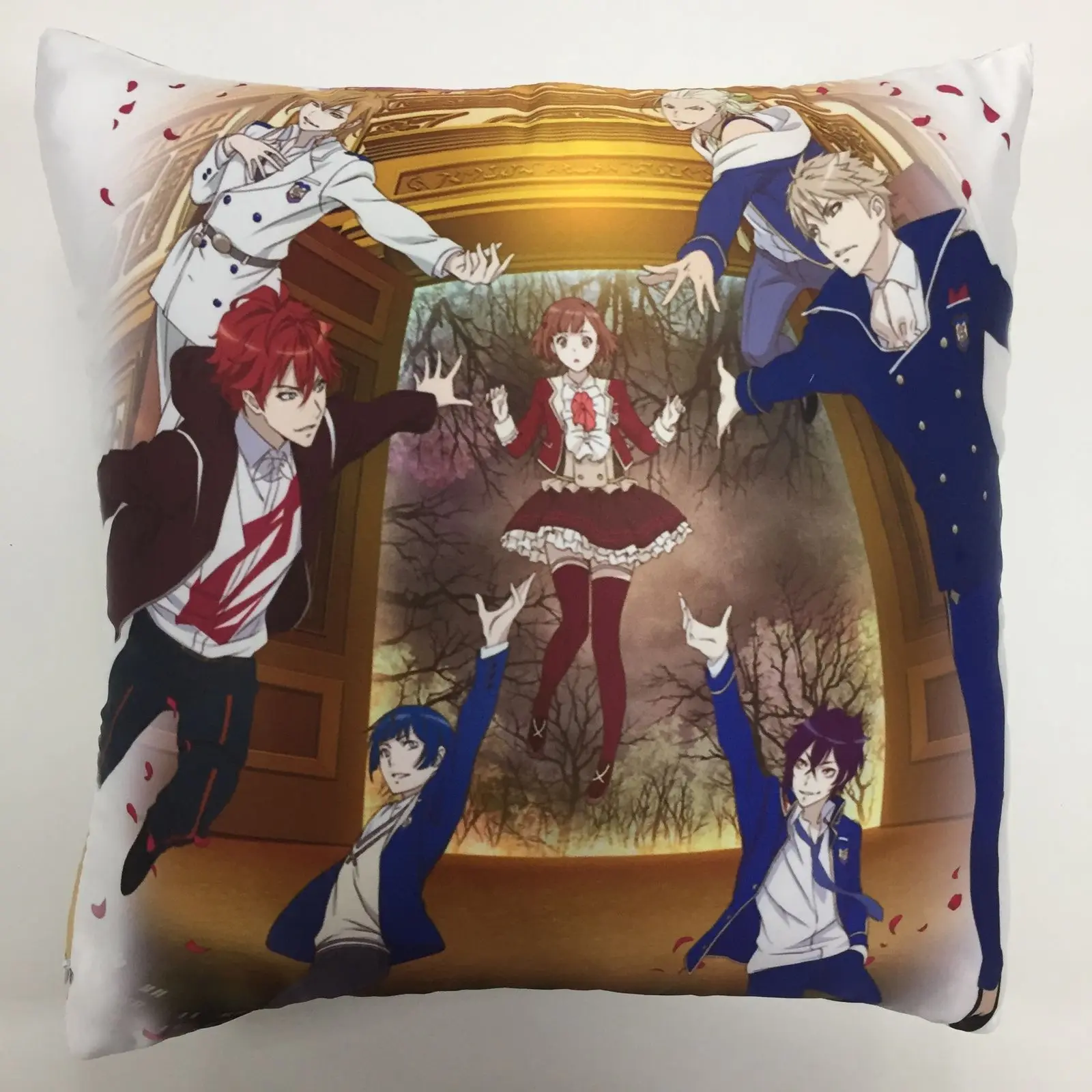 Новинка чехол с рисунком аниме Dance with Devils двумя боковыми подушками обнимающая
