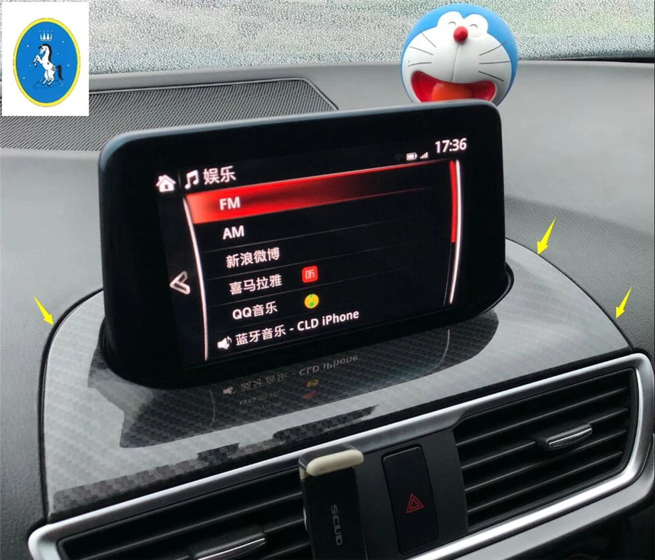 Автомобильный аксессуар Yimaautotrims панель приборной панели GPS мультимедийный