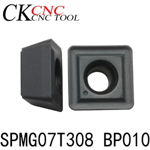10 шт. SPMG07T308 BP010 высокое качество u-дрели Индексируемые вставные дрели высокое качество сменные лезвия drils