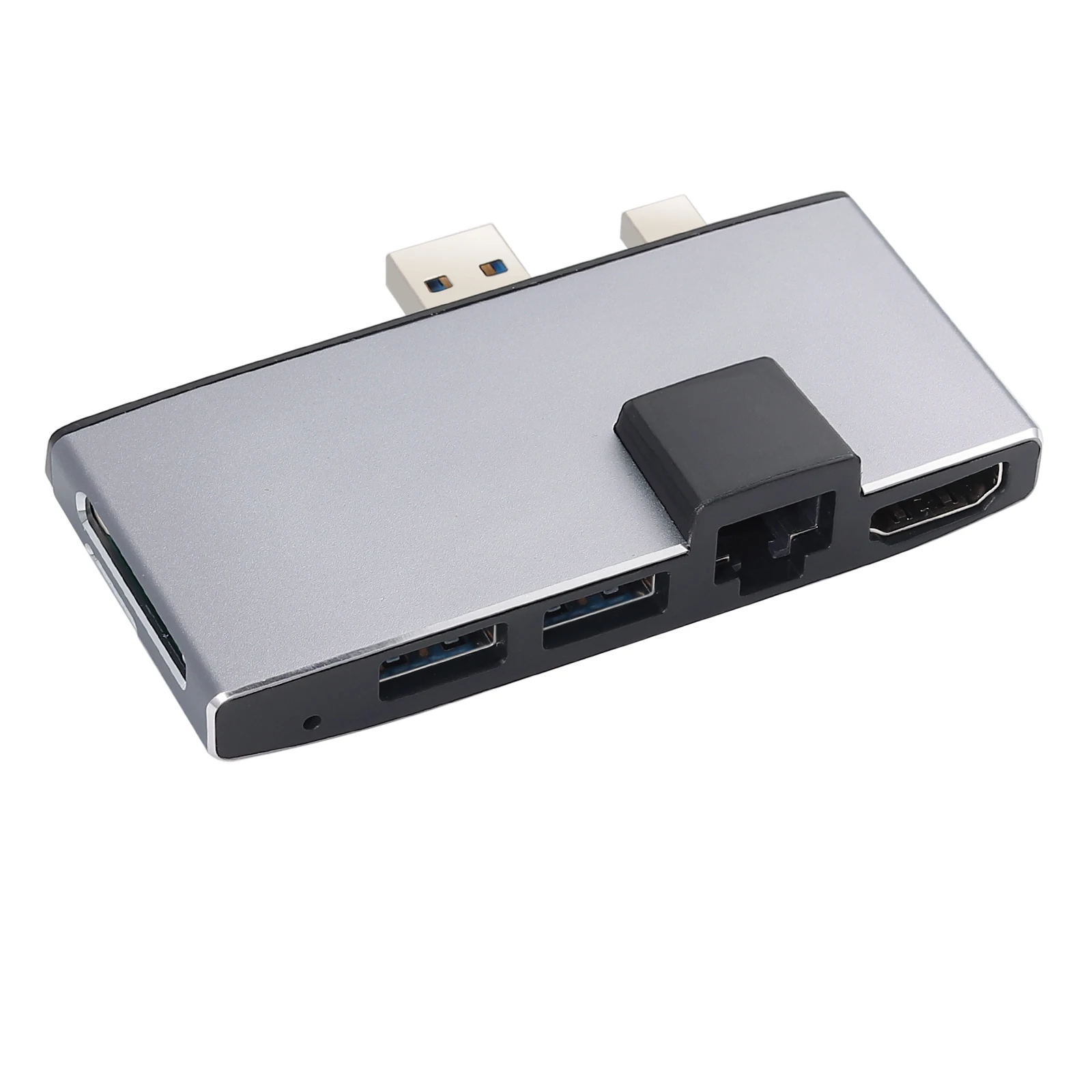 LiNKFOR USB 3 0 концентратор адаптер с 1000 м Ethernet LAN многопортовый 6 в 1 док станция 2 порта