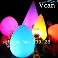 waterproof indoor outdoor color changing remote control led table light v v a004