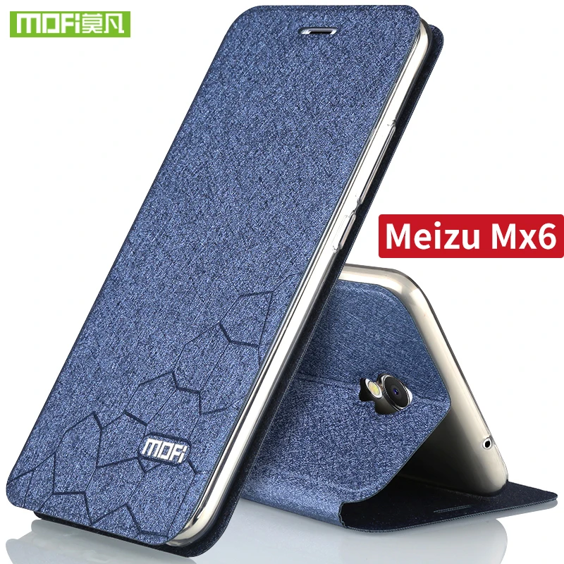 Meizu MX6 Чехол Мягкий ТПУ кремния задняя крышка MX 6 Флип кожаный чехол MOFI