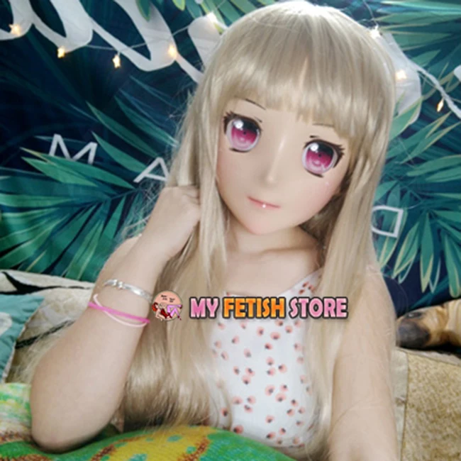(Jiang22) женский сладкий девушка Смола половина головы кигуруми Crossdress косплей