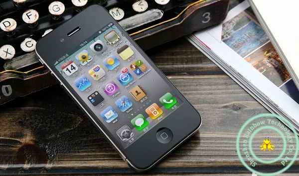 Разблокированный Apple iPhone 4 сотовые телефоны 8/16/32/GB rom 5MP камера IOS
