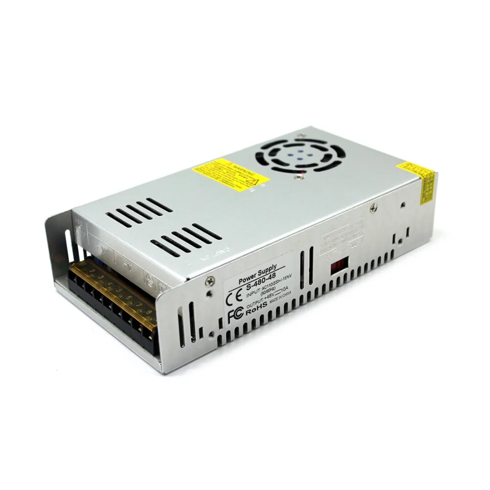 Выключатель питания DC12V 480W светильник ing трансформатор DC 24V 36V 48V 60V источник SMPS для