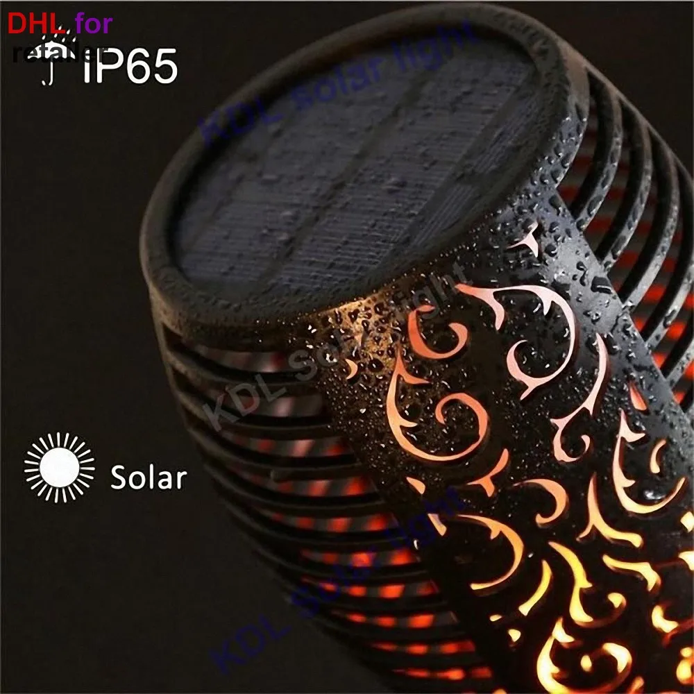 4pcs/lot Solar 96LEDs Dancing flame Torch Lights radar 3 working mode LED Flame flameing t landscape garden camps flam | Лампы и