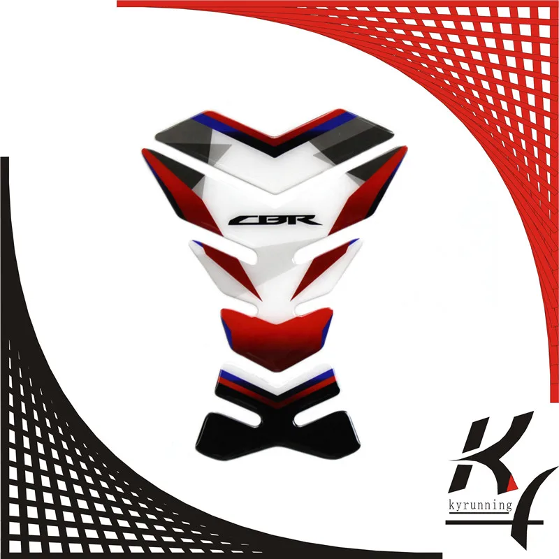Бак мотоцикла Pad наклейка протектор подходят для honda CBR VFR CB NSR VTR CBF CBX все 125 250 400 600 900