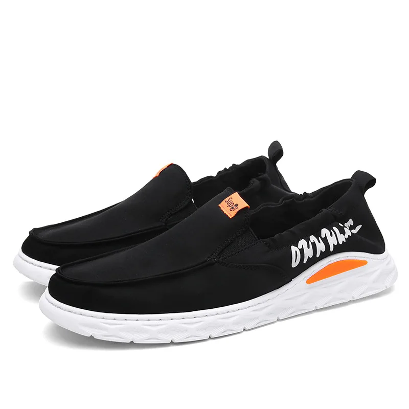 Canvas Loafers Shoes Slip on Men Casual Summer Breathable Comfortable High Quality Soft Men's Flat Zapatos De Hombre | Обувь