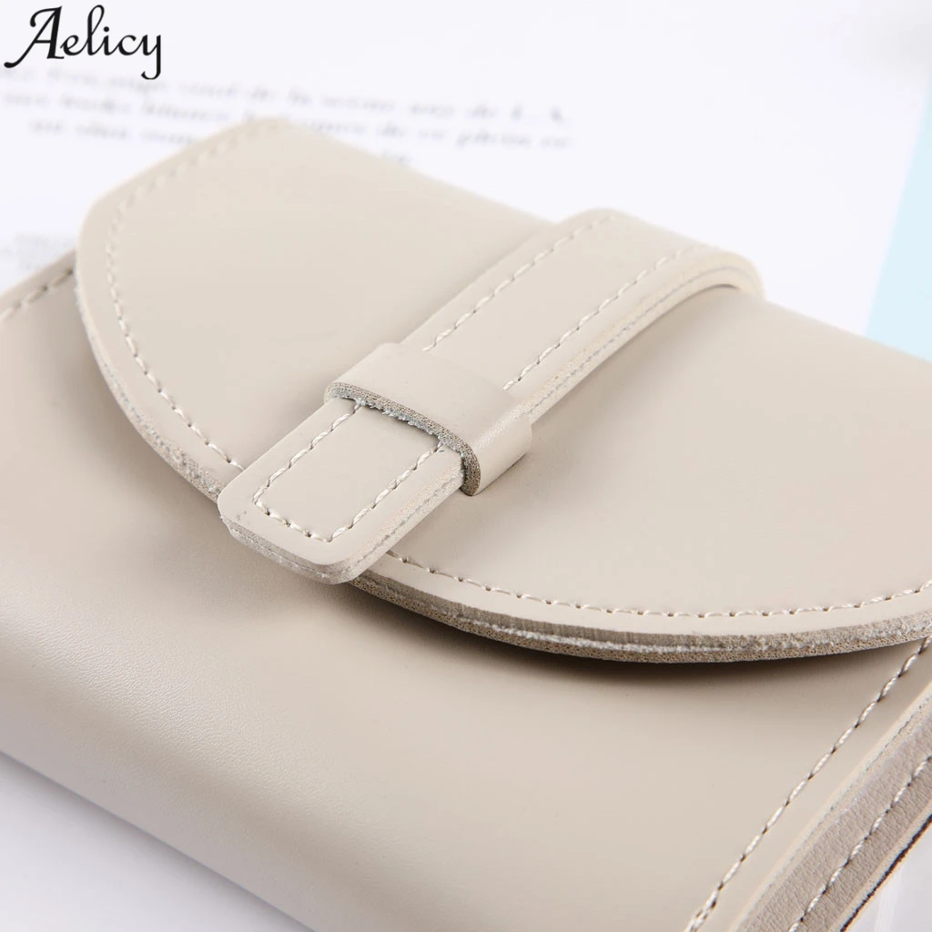 Aelicy, новые женские яркие цвета, простые клатчи, кошелек, бумажник ручной работы, дизайнерские Pu кожаные держатели для карт, модный кошелек высокого качества