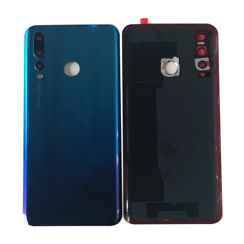 M& Sen для 6," huawei Nova 4 VCE-AL00 VCE-TL00, стеклянная задняя крышка, чехол+ рамка для камеры+ объектив+ рамка для отпечатков пальцев+ наклейка