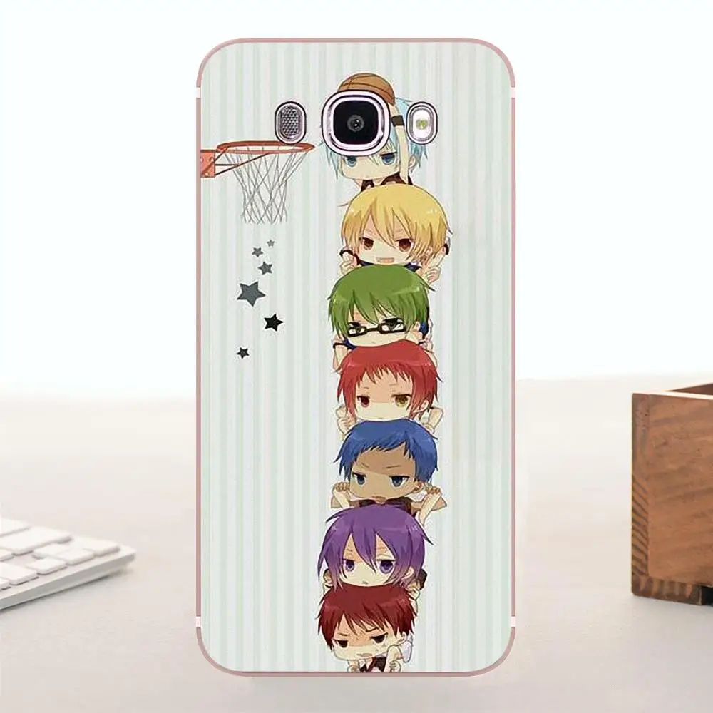 Мягкий узор Розовый Kuroko без корзины Kawaii аниме для Galaxy Alpha Core Note 2 3 4 S2 A10 A20 A20E A30 A40 A50