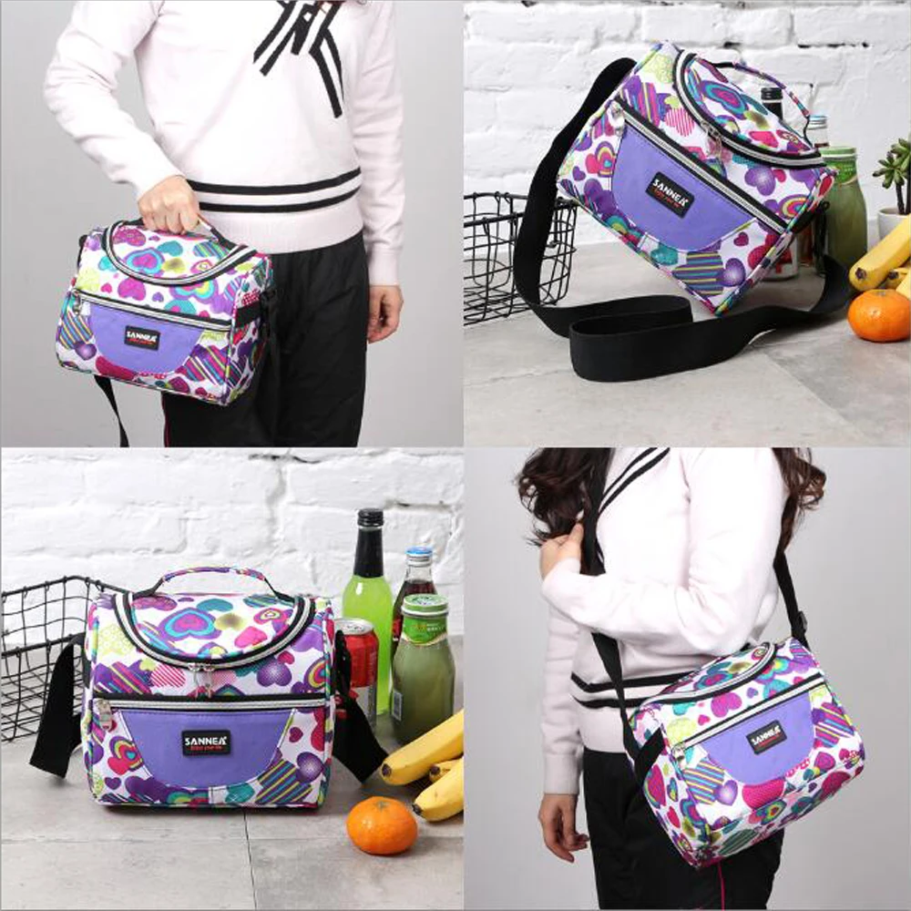 Санне простые и стильные сумки Thermo обед Термальность Коробки для обедов