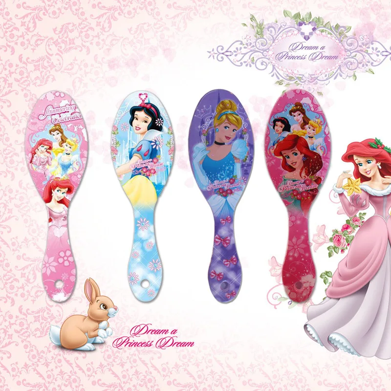 Disney beauty модные игрушки воздушная подушка гребень прекрасный мультфильм расческа Замороженные Белоснежка Принцесса София подарок для девочек