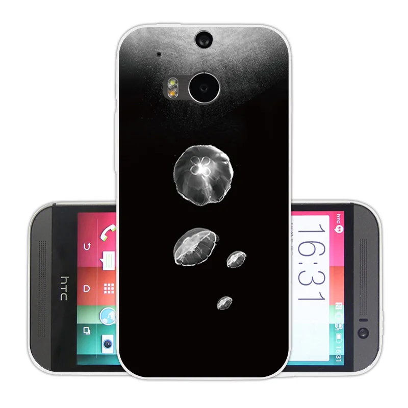 For HTC One M8 M8s Case M8/M8S Cell Phone Cases Soft Tpu Colorful Back Cover M8/ M 8 S /M Silicone Funda |