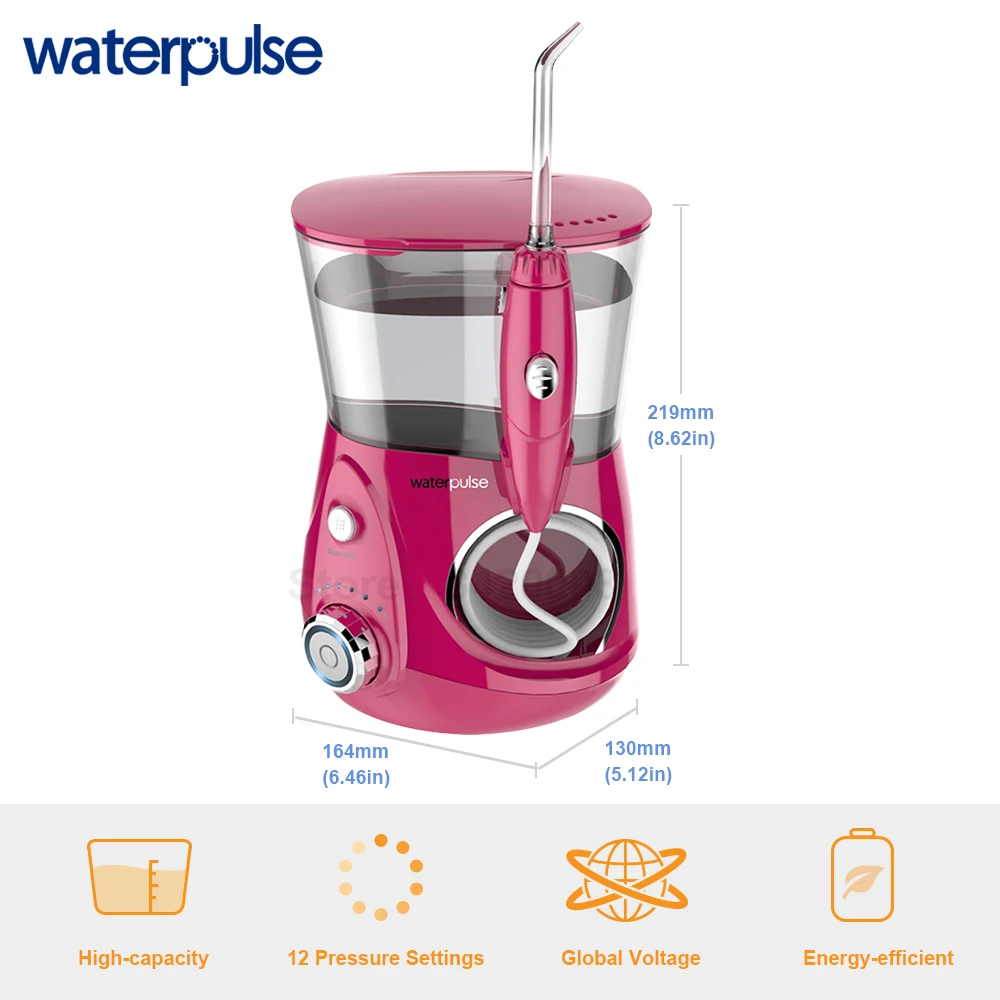 Waterpulse V660R ирригатор Стоматологическая воды Flosser для Семья Ирригатор полости рта
