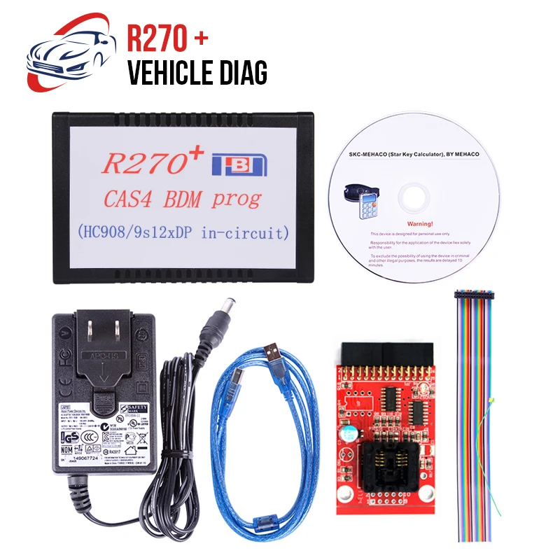 Оригинальный программатор OBD2 R270 + V1.20 Auto CAS4 BDM для BMW ключей R270|tool sensor|tooltools allen |