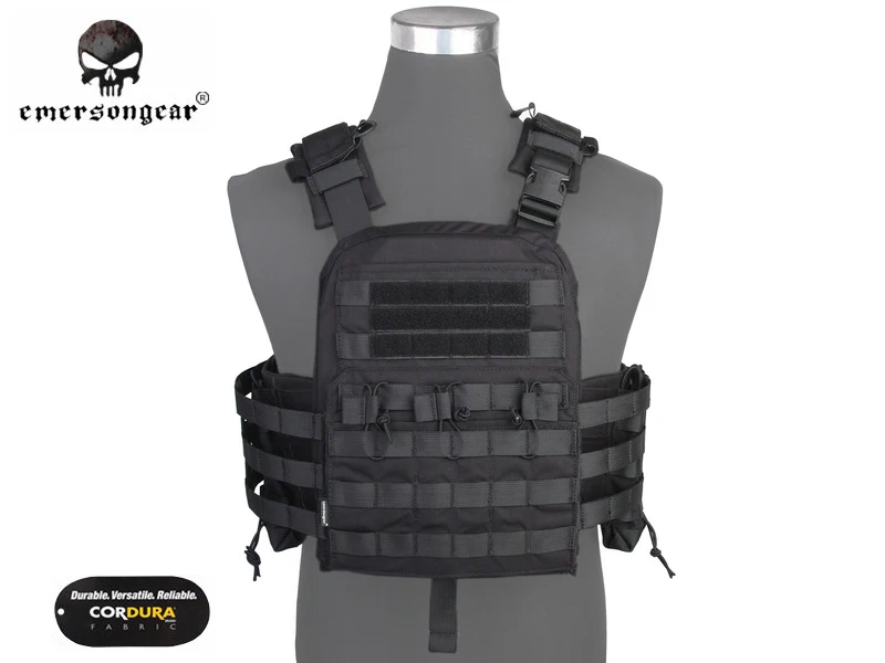 EMERSON CP Style Cherry Plate Carrier тактический боевой жилет NCPC подлинный черный EM7435F|cherry plate