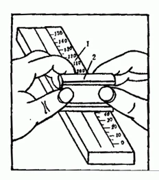 

International standard ISO QXP0-25S scraper fineness gauge